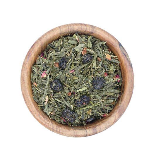 Zelený čaj Jahoda & Čerešňa. 50 gr.